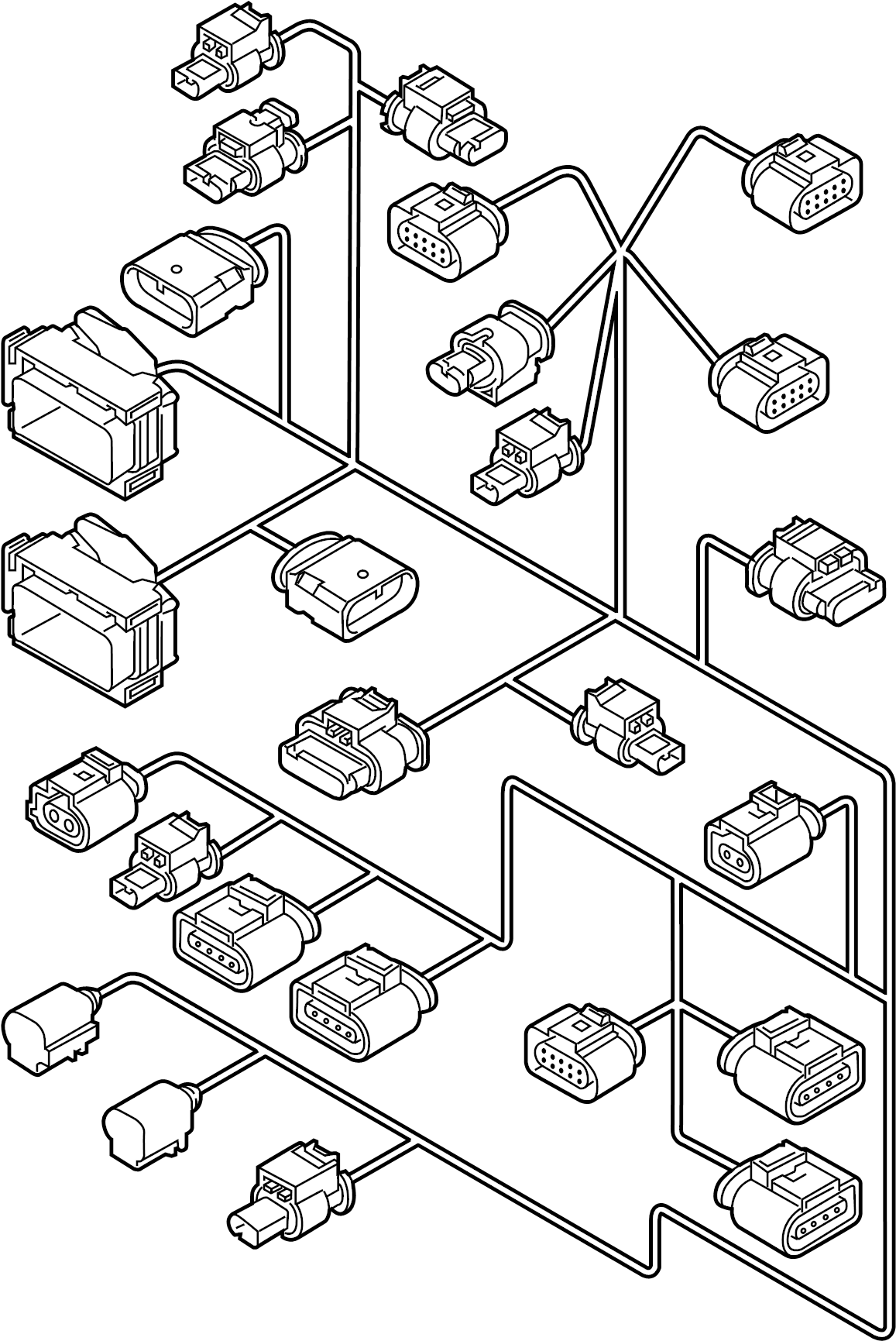 Engine Harness 06K-971-627-AB - View 5