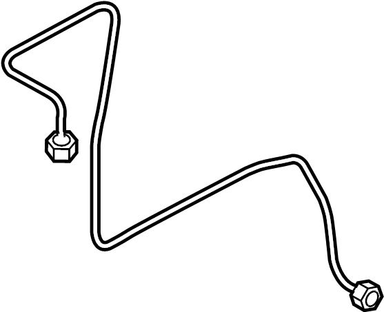 Turbocharger Oil Line 03L-145-771 - View 2