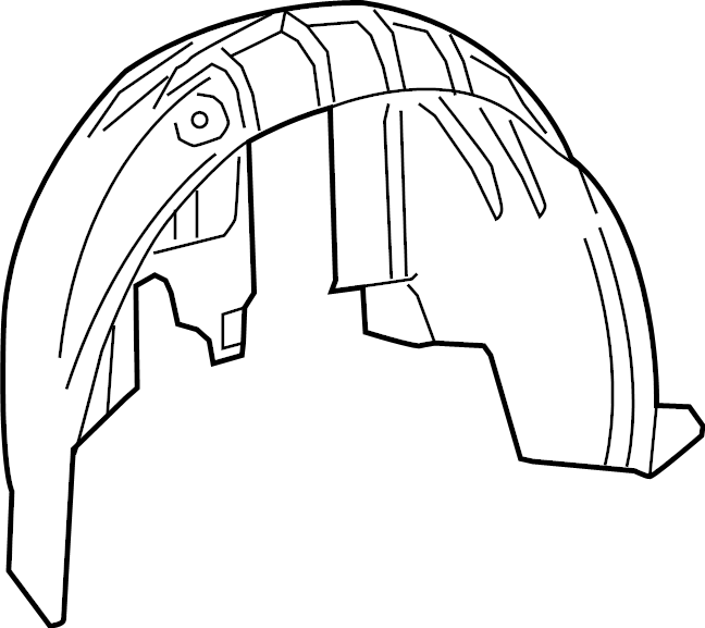 Wheelhouse Liner 5NL-810-971-A - View 2
