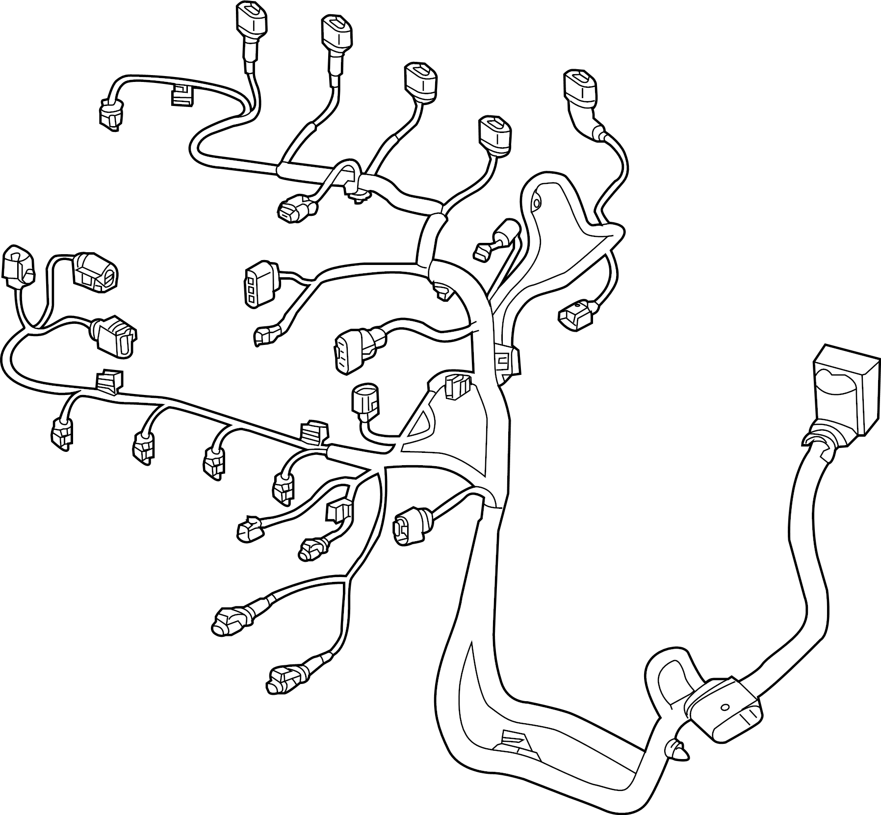 Engine Harness 04E-972-627-HQ