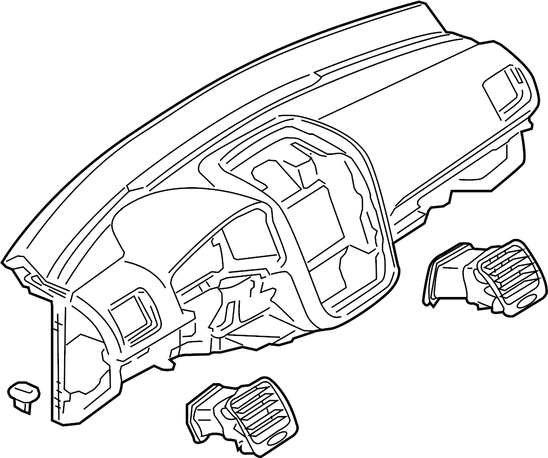 Instrument Panel 1K1-857-001-F-81X - View 7