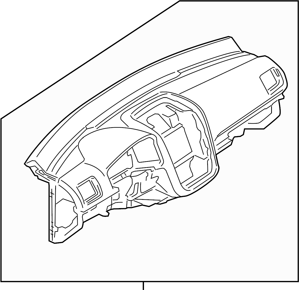 Instrument Panel 1K1-857-001-F-81X - View 2