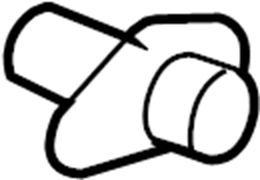 Trunk Lid Bumper 1Q0-827-499-B