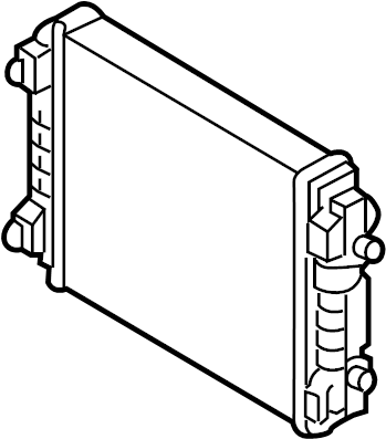 Auxiliary Radiator 5Q0-121-253-H - View 2