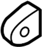 Upper Mount 1K0-121-367-M - View 3