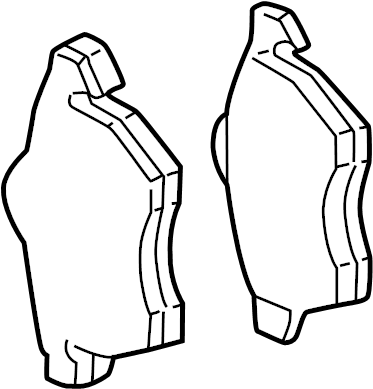 Disc Brake Pad Set 1J0-698-151-Q - View 6