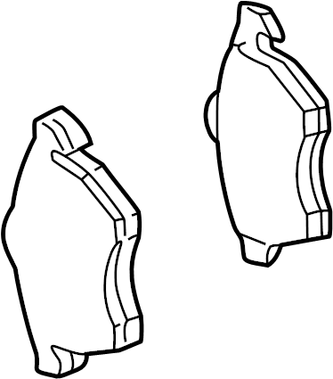 Disc Brake Pad Set 1J0-698-151-Q - View 3