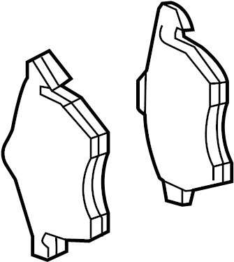 Disc Brake Pad Set 1J0-698-151-Q - View 2