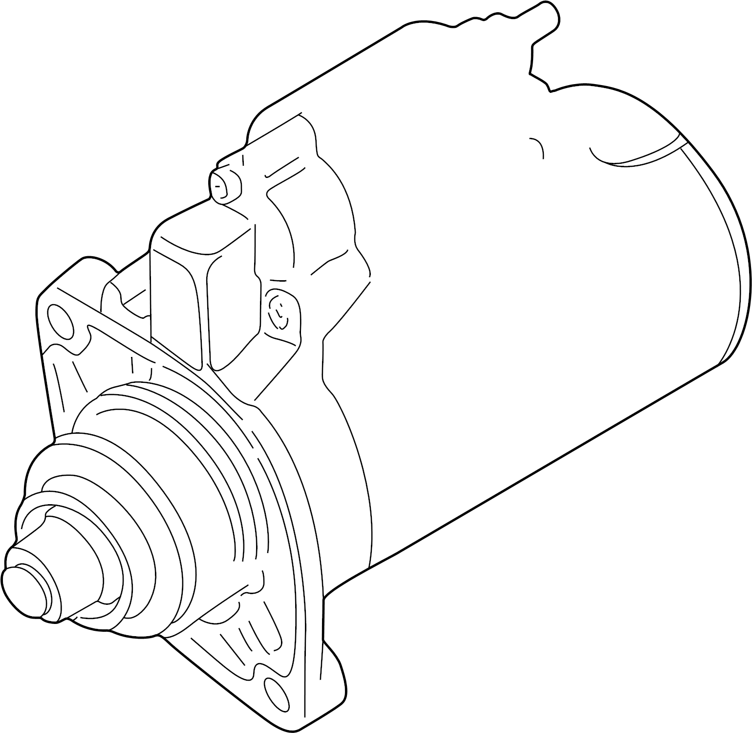 Starter Motor 02A-911-024-DX - View 3