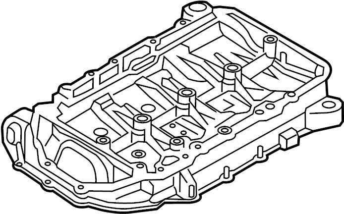 Oil Pan 06K-103-603-BL - View 3