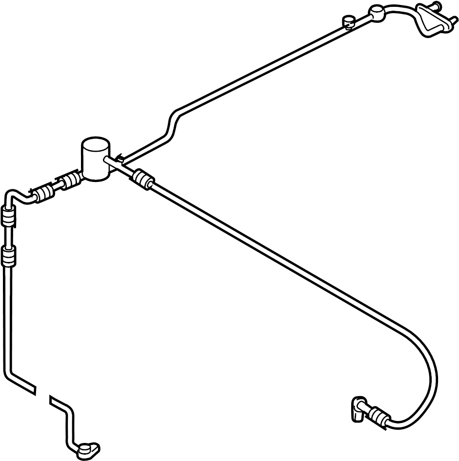 A/C Refrigerant Liquid Hose 1J1-820-741-Q - View 5