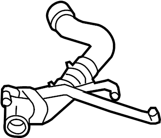 Upper Hose 1C0-122-101-BD - View 4