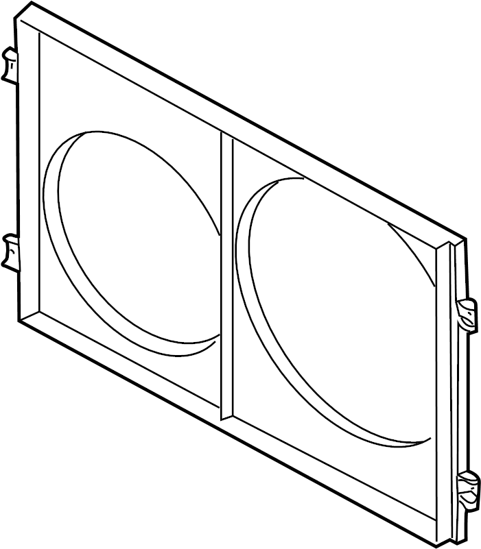 Fan Shroud 1C0-121-207-C - View 2