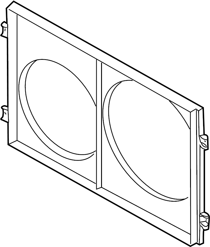 Fan Shroud 1C0-121-207-C - View 3