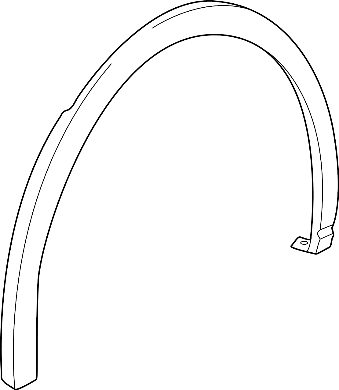 Wheel Opening Molding 11K-853-817-9B9