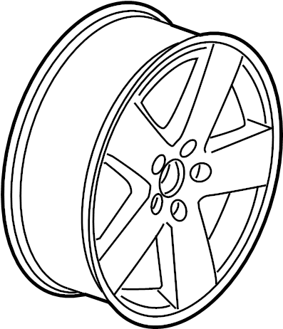 Wheel, Alloy 3C0-601-025-E-88Z - View 5