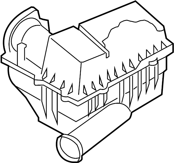 Air Cleaner Assembly 1K0-129-607-AS - View 4