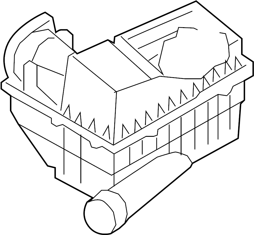 Air Cleaner Assembly 1K0-129-607-AS - View 10