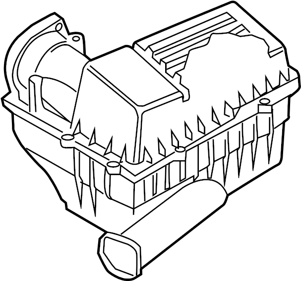 Air Cleaner Assembly 1K0-129-607-AS - View 6