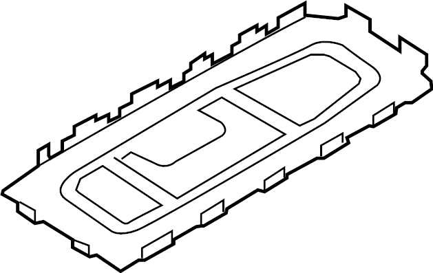 Shift Housing Base Plate 1K0-711-091-A - View 4