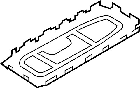 Shift Housing Base Plate 1K0-711-091-A