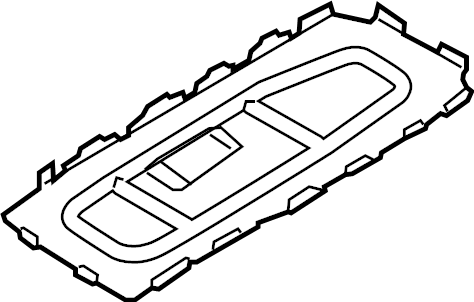 Shift Housing Base Plate 1K0-711-091-A - View 10