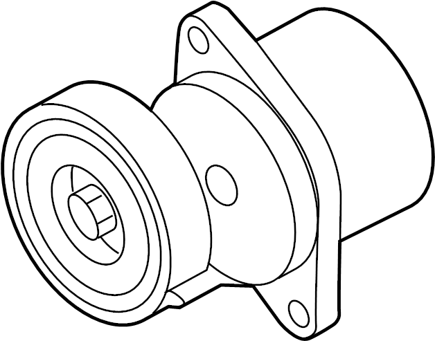 Accessory Drive Belt Tensioner Assembly 06L-903-133-F - View 2