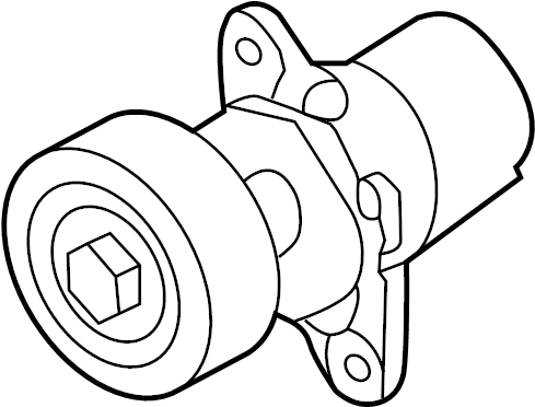 Accessory Drive Belt Tensioner Assembly 06L-903-133-F - View 3
