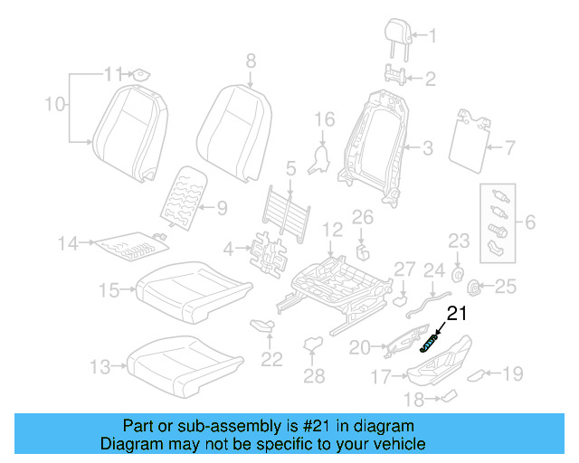 Support Spring 5C6-881-095 - View 3