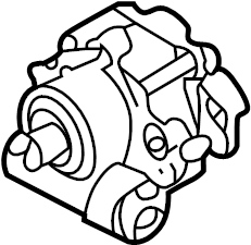 Power Steering Pump 6N0-145-157-X - View 2