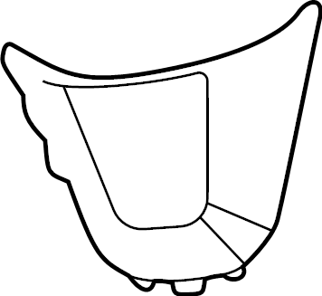 Lower Trim 5H0-419-659-K-UXQ - View 3