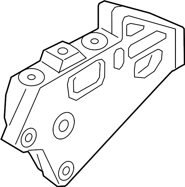 Engine Mount Bracket 022-199-354-T - View 4