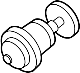 Engine Coolant Thermostat 075-121-113-D - View 4