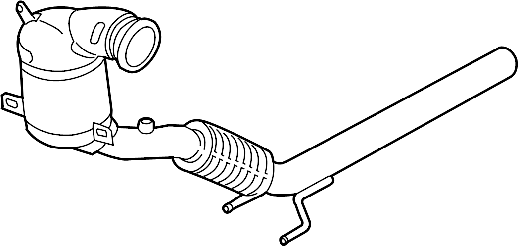 Catalytic Converter 5Q0-254-502-MX