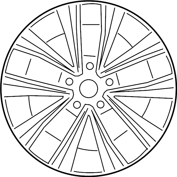 Wheel 3G8-601-025-F-FZZ