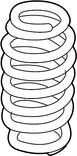 Coil Spring 3C0-511-115-AT - View 2