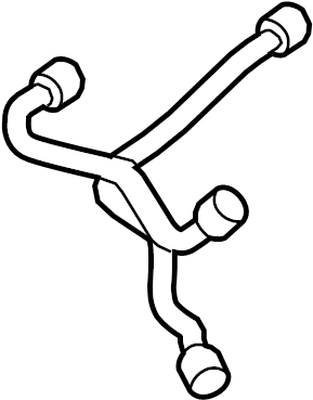 Water Hose Assembly 1K0-122-051-HT