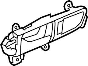 Handle, Inside 561-837-019-A-UBN