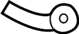 Drain Hose 3AA-809-937 - View 2