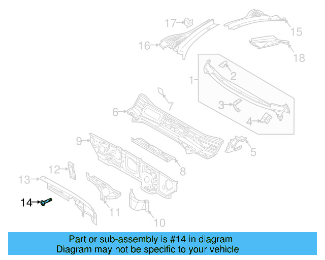 Window Regulator Screw N-907-371-07 - View 22