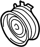 Engine Timing Belt Tensioner 06A-109-479-F - View 5