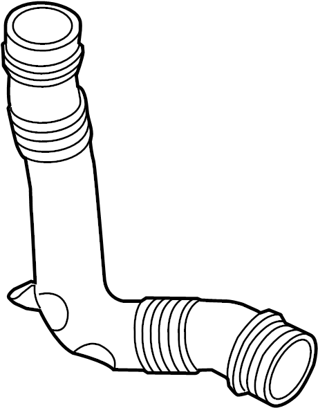 Engine Air Intake Hose 1K0-129-618-AJ