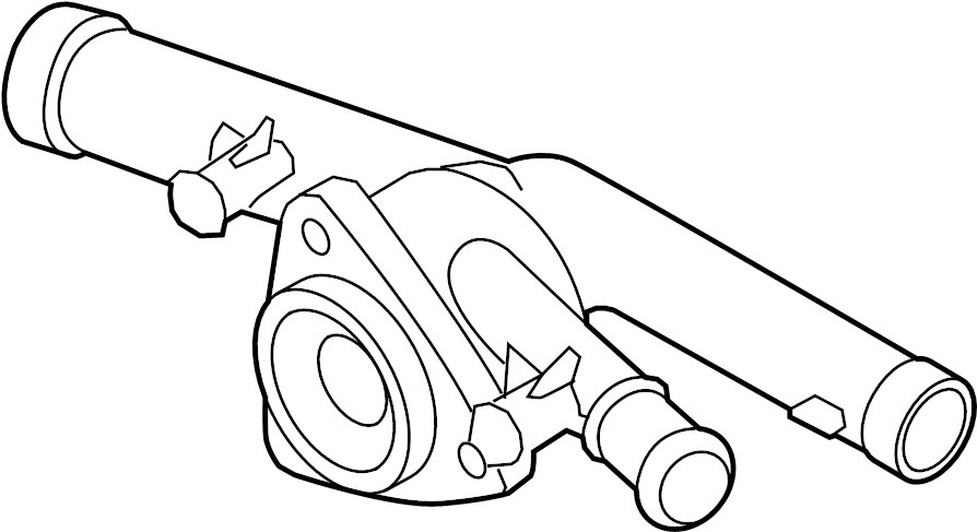 Thermostat Housing 03H-121-117-A - View 8