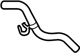 Overflow Hose 1K0-122-447-FT - View 2