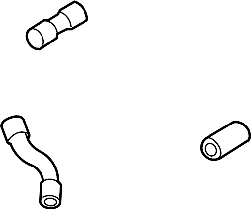 Upper Hose 1C0-122-101-AS - View 2