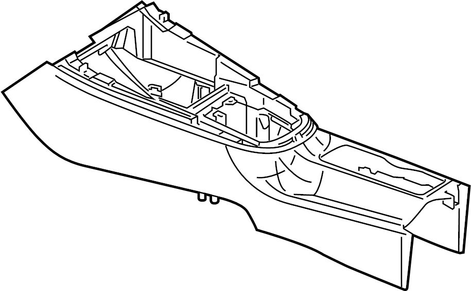 Front Console 5K0-863-243-C-82V - View 3
