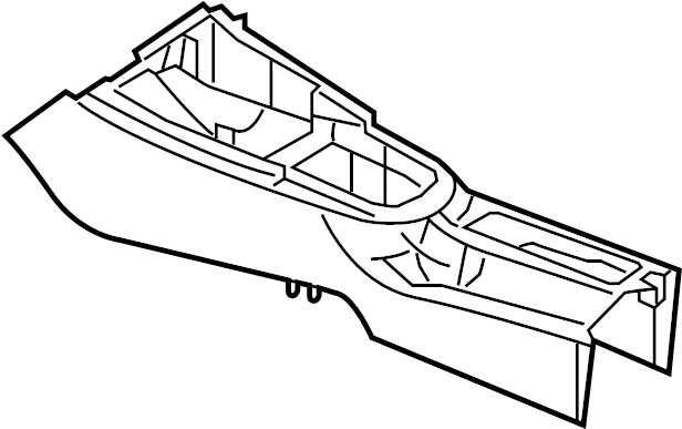 Front Console 5K0-863-243-C-82V - View 6