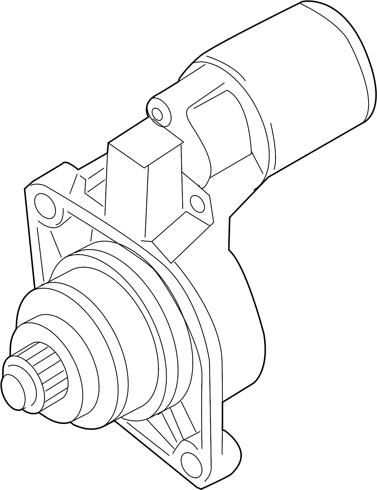 Starter Motor 02E-911-023-J - View 5