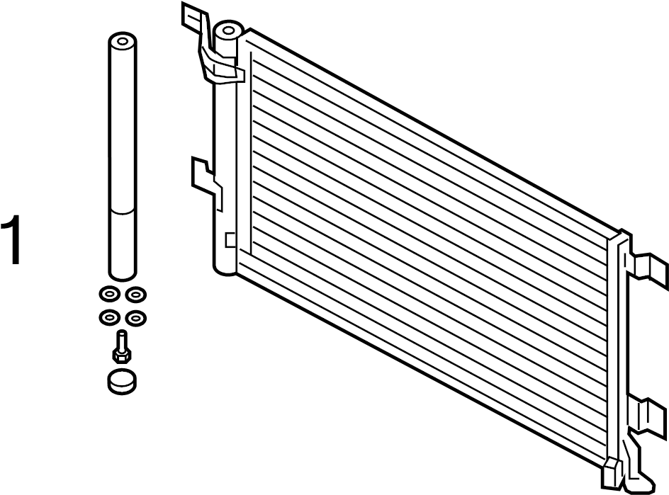 A/C Receiver Drier 5Q0-298-403-C - View 4