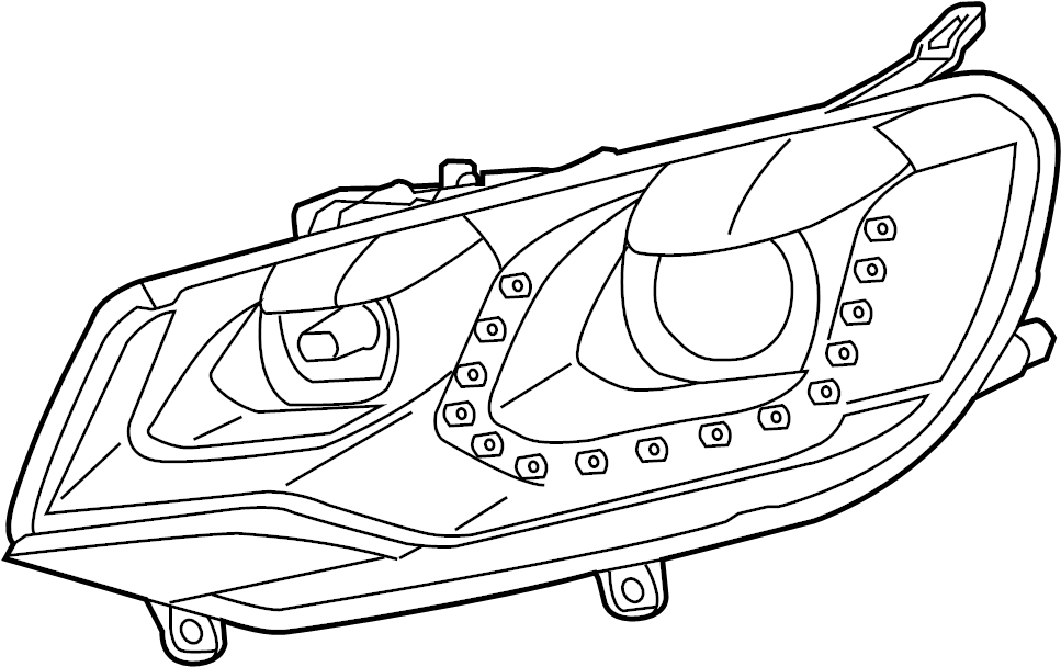 Composite Headlamp 7P1-941-751-A - View 9